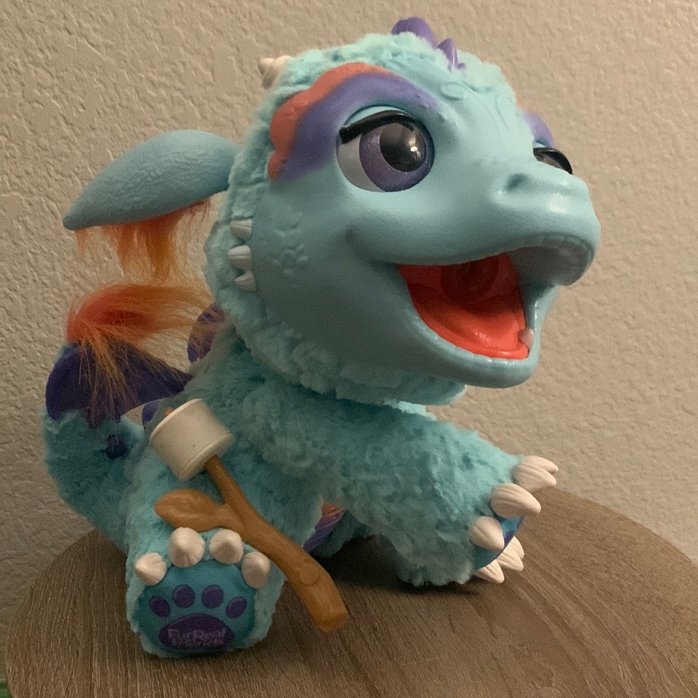 FurReal Fur Real Friends Torch My Blazin Dragon 12" Interactive Hasbro